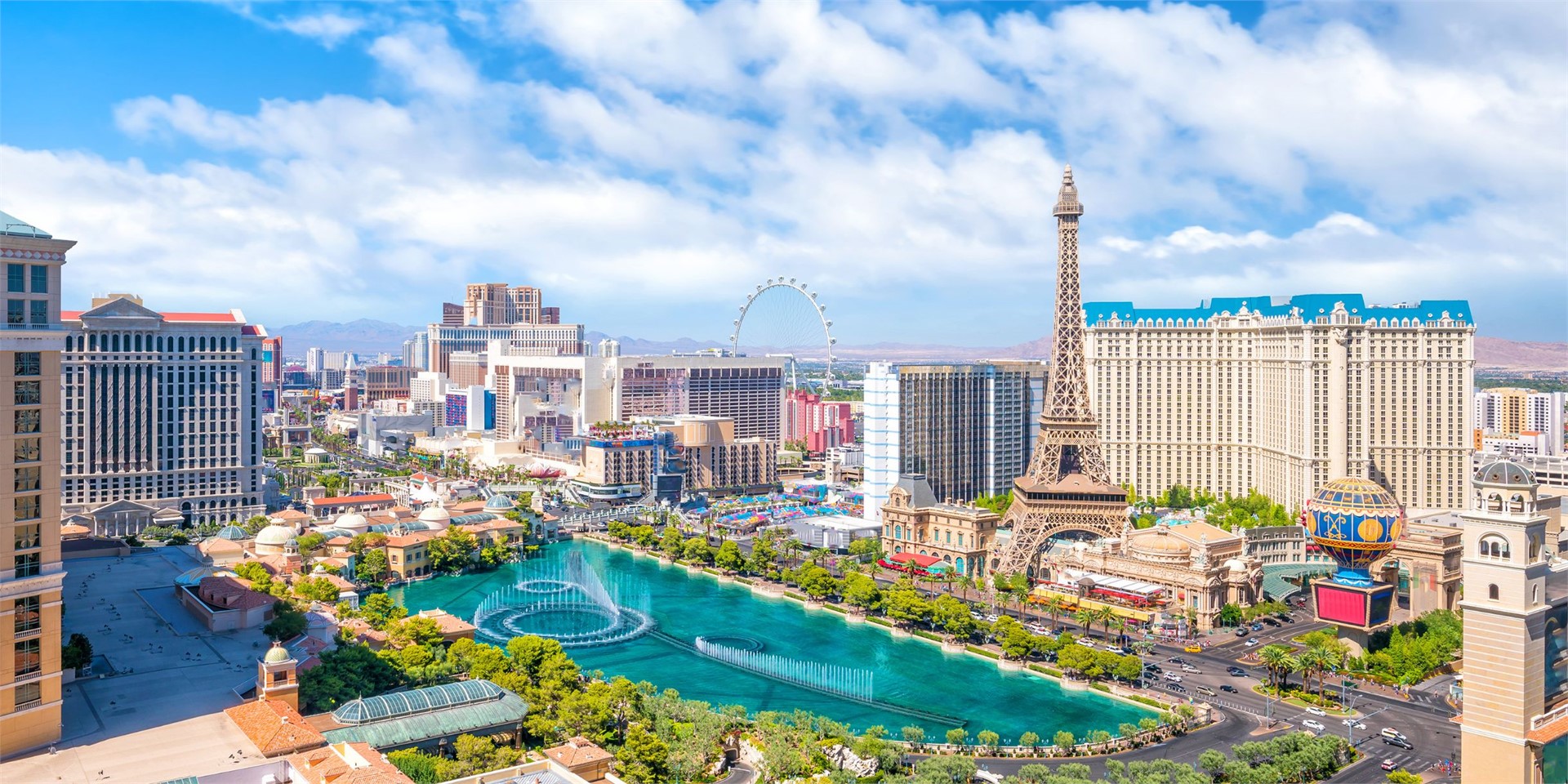 Hotels and accommodation in Las Vegas, USA
