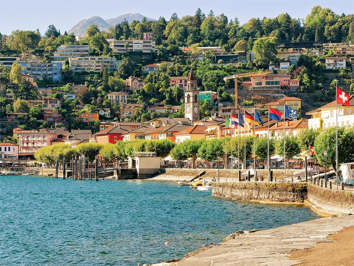 Uferpromenade in Ascona