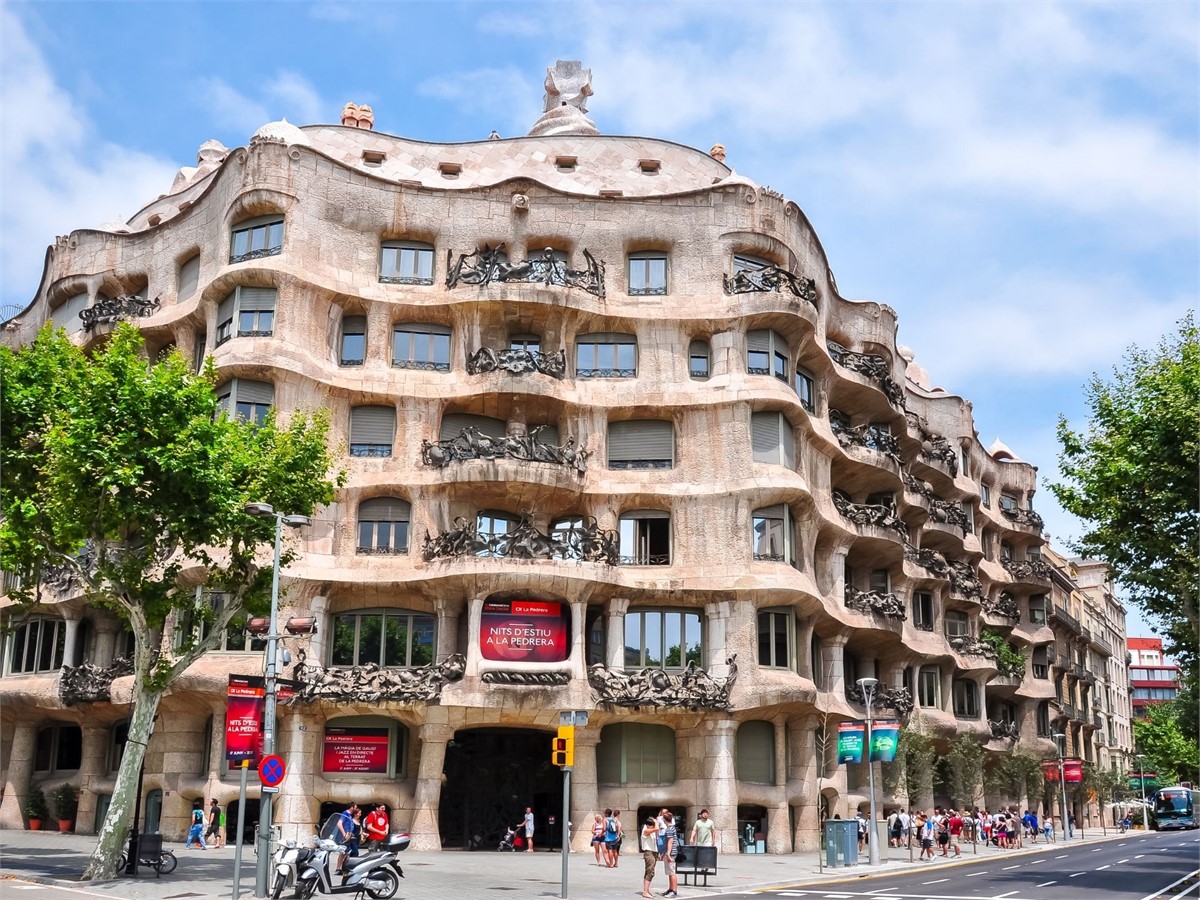 Casa Mila in Barcelona