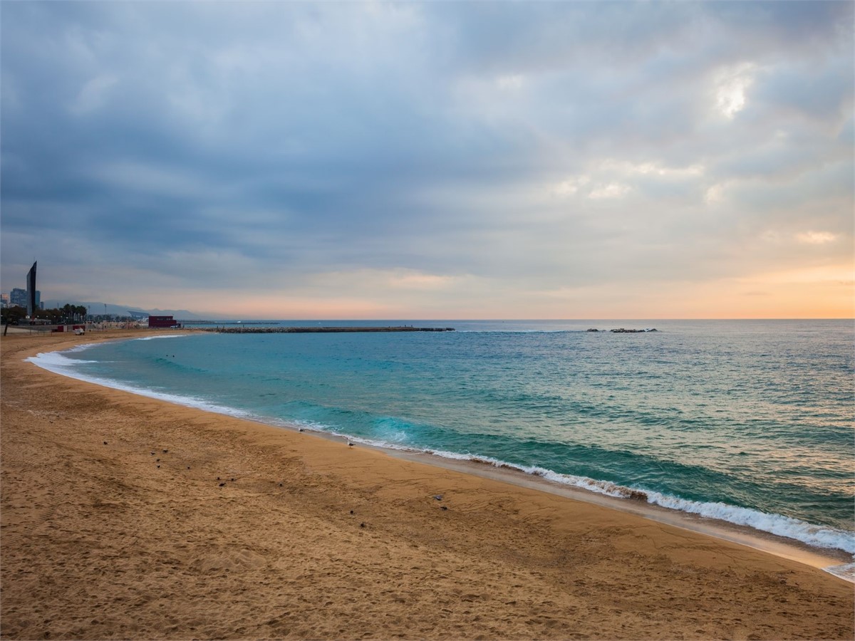 Strand von Barcelona