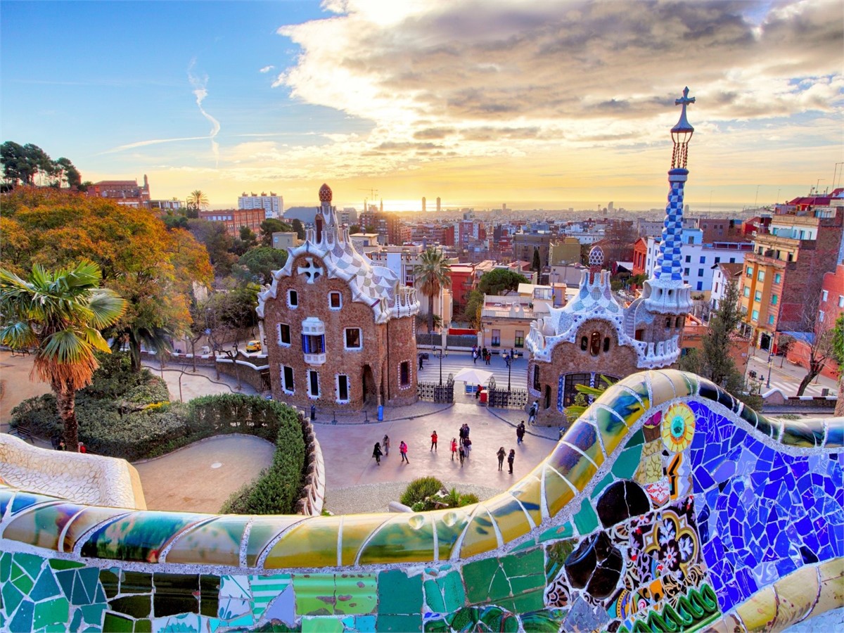 Park Güell in Barcelona