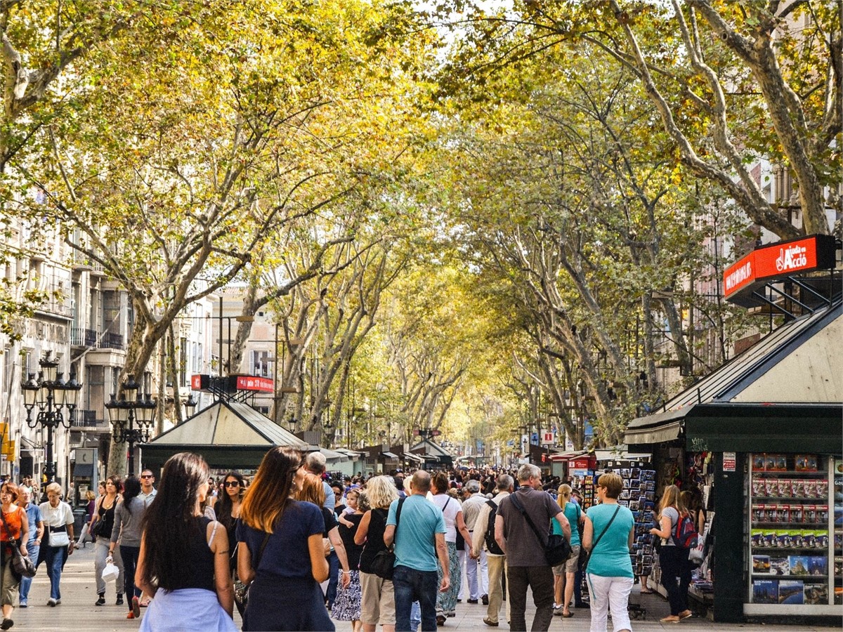 Las Ramblas in Barcelona