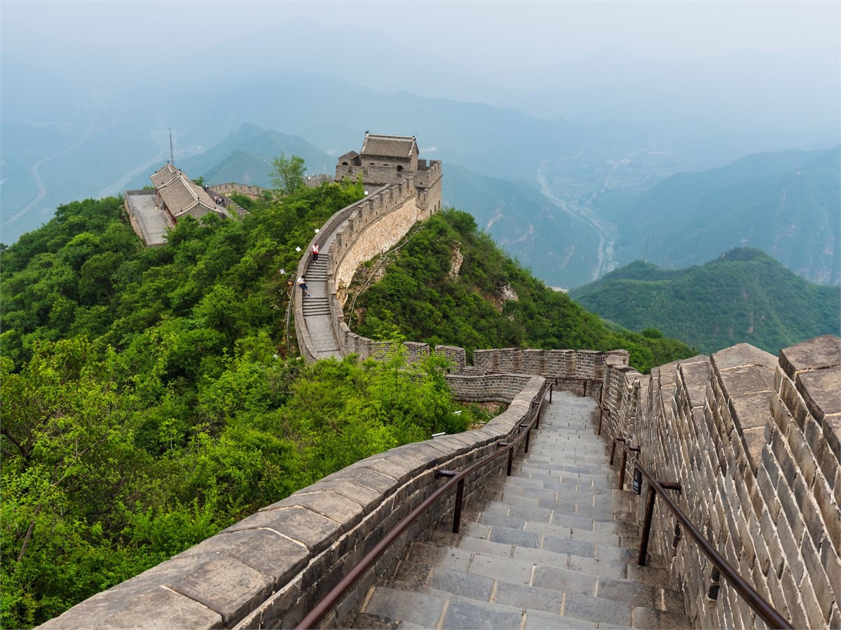 Great wall of China at Badaling in Beijing