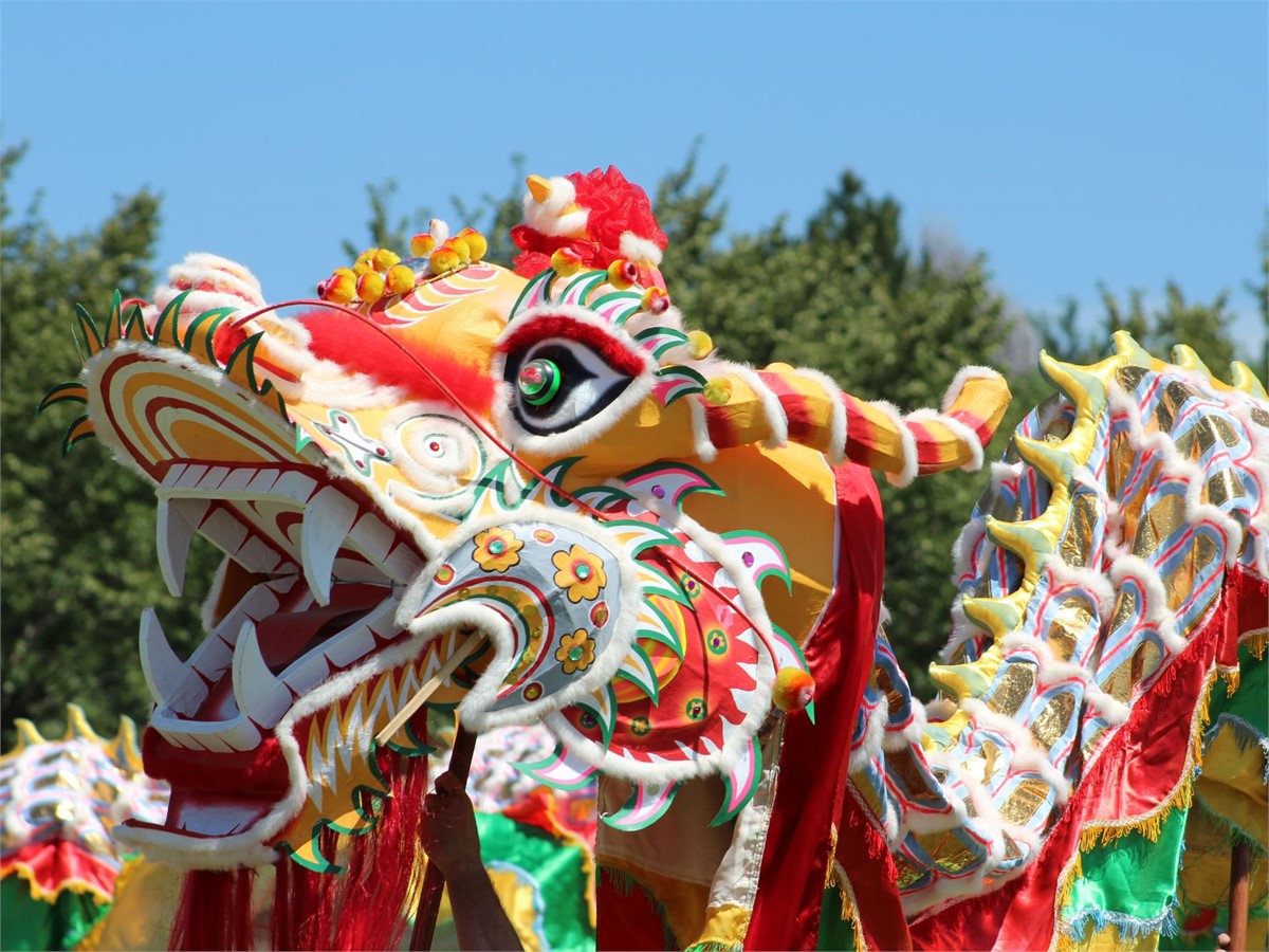 Celebrations Dragon in Beijing