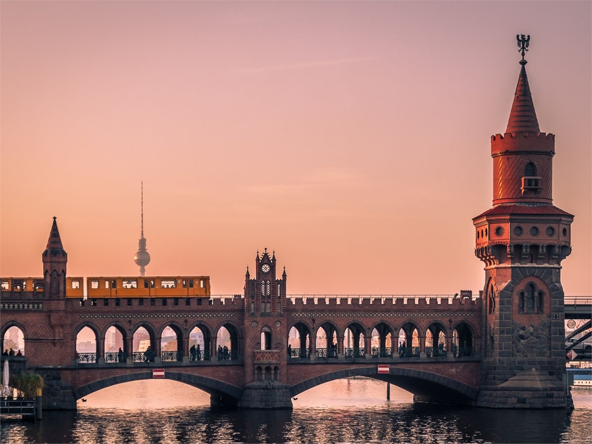 Oberbaum Brücke in Berlin