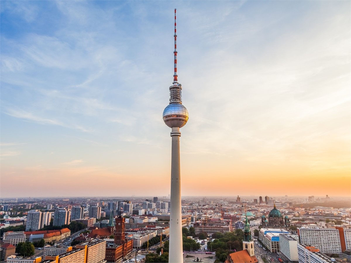 Berlin television tower