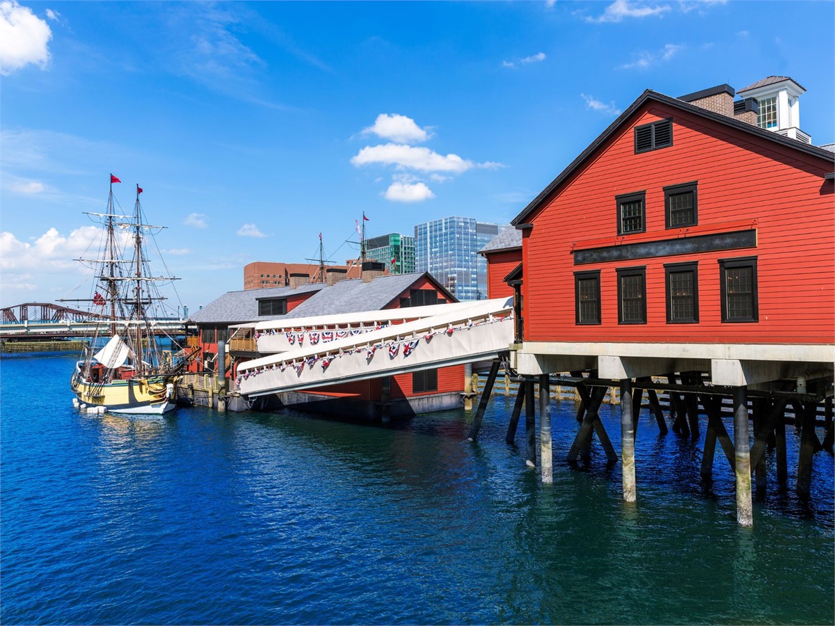 Tea Party Ships and Museum in Boston