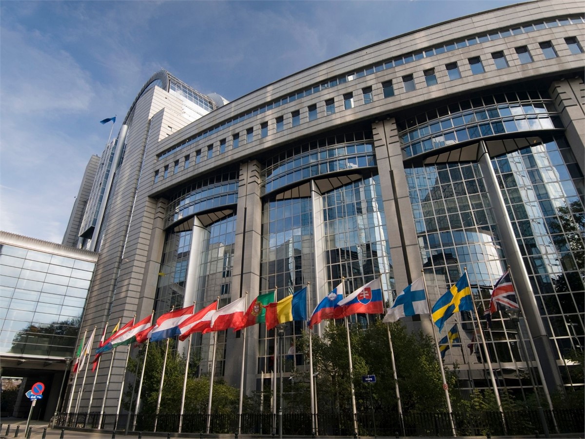 European parliament in brussels