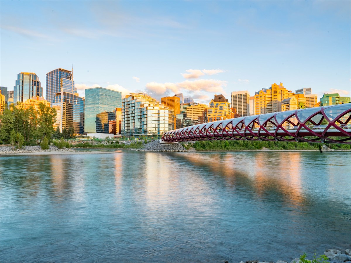 Peace Bridge in Calgary