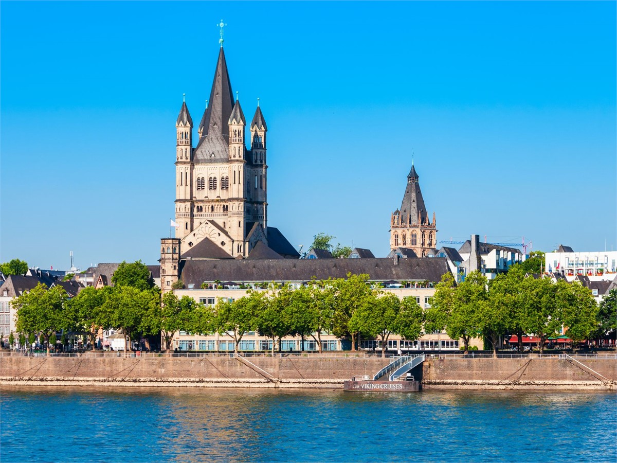 Great Saint Martin church in Cologne