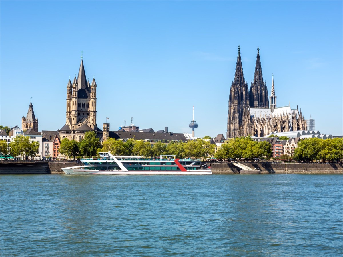 Rheinufer in Cologne