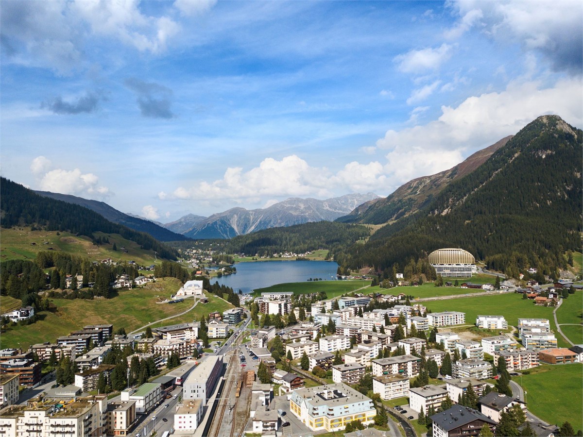 Davos City and Davosersee lake