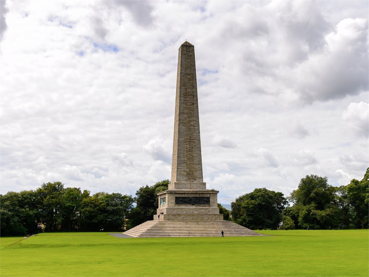 Wellington Monument at Phoenix Park in Dublin