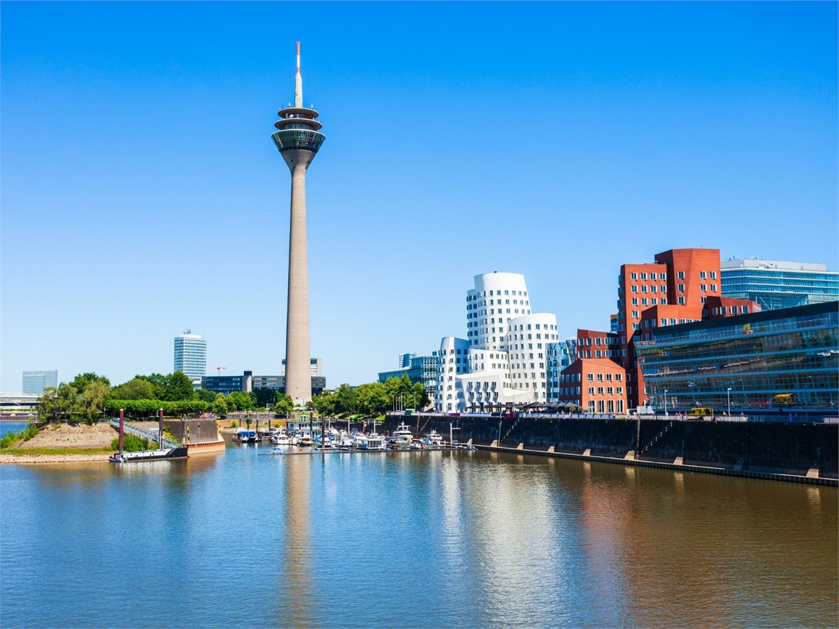 Rhine Tower in Düsseldorf