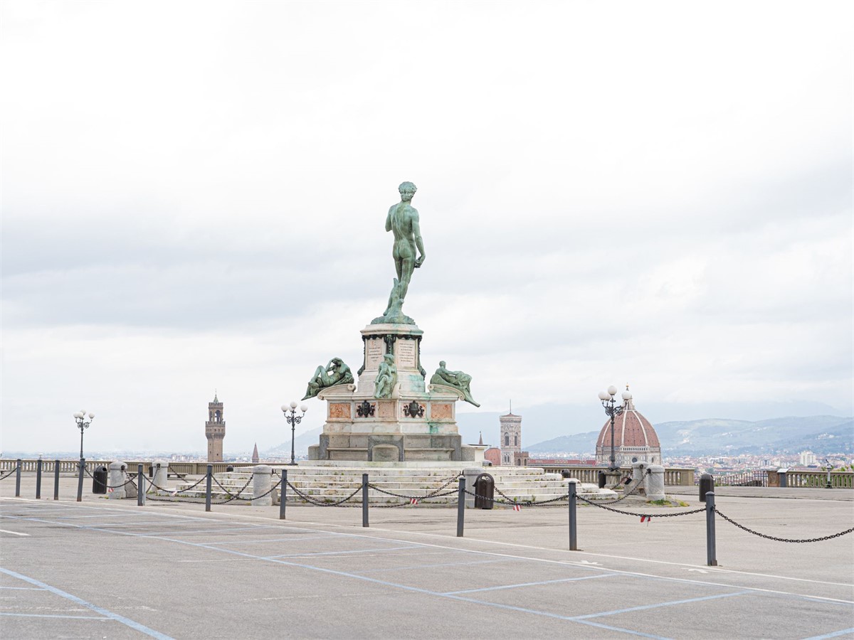 Piazzale Michelangelo in Florenz