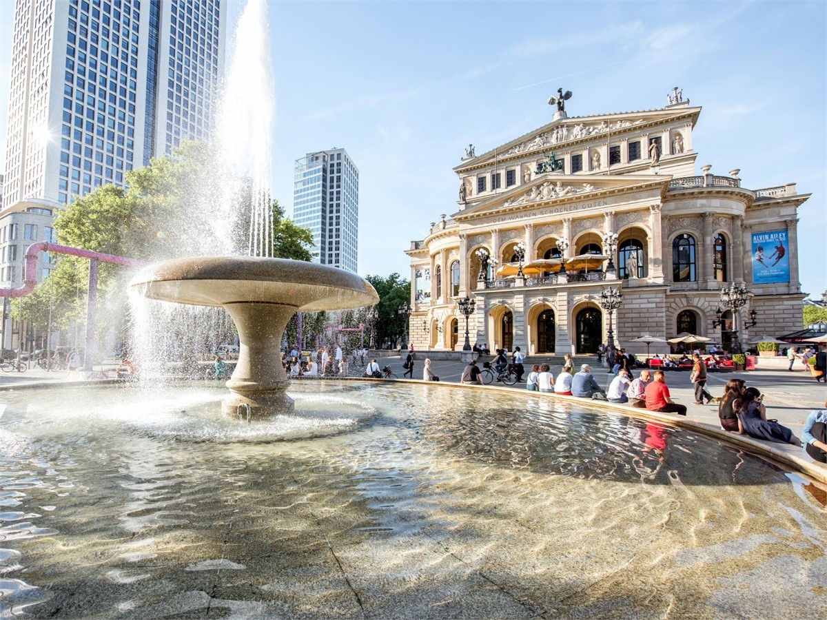 Old Opera House in Frankfurt