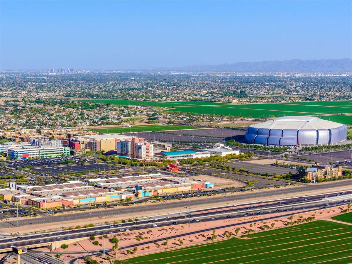 Super Bowl State Farm Stadium in Glendale