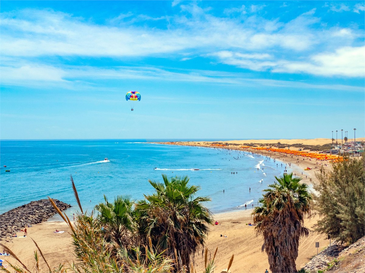 Playa del Ingles auf Gran Canaria