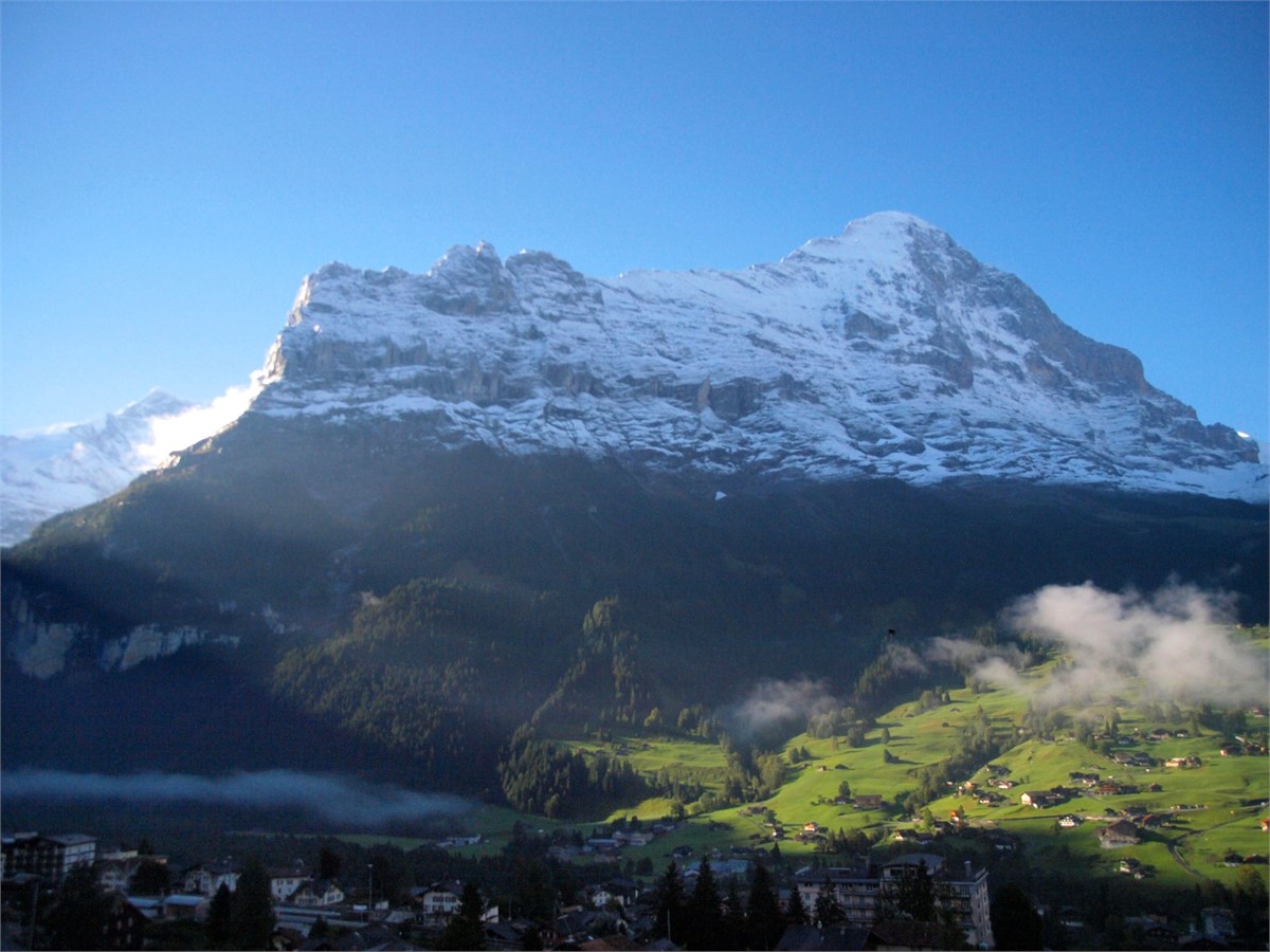 Eiger Mountain in Grindelwald