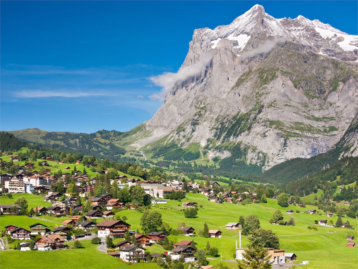 Weather horn in Grindelwald