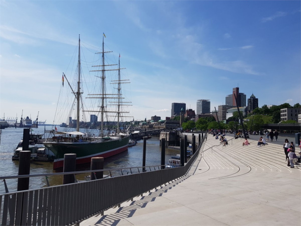 Jan Fedder Promenade in Hamburg