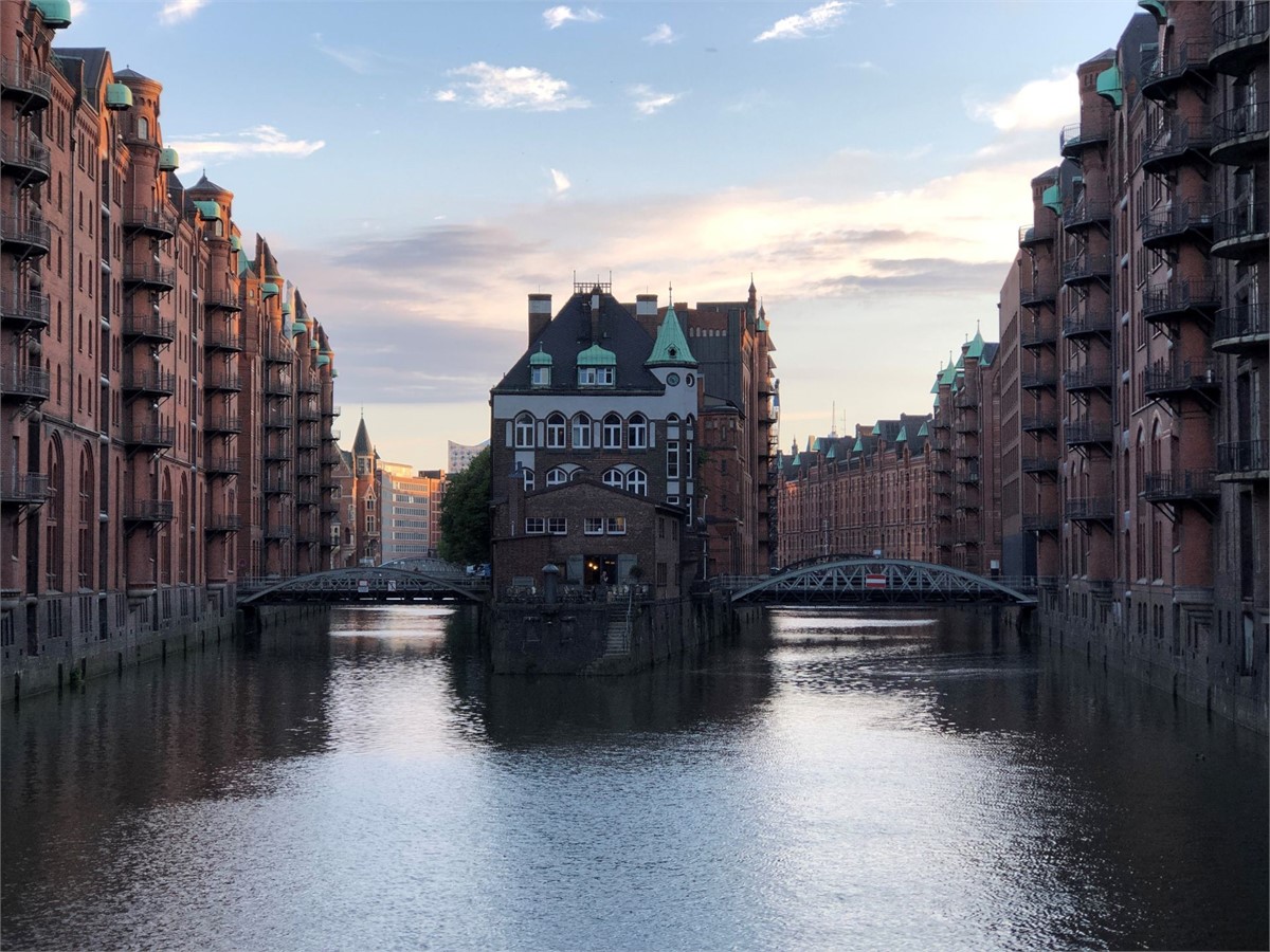 Water castle in Hamburg