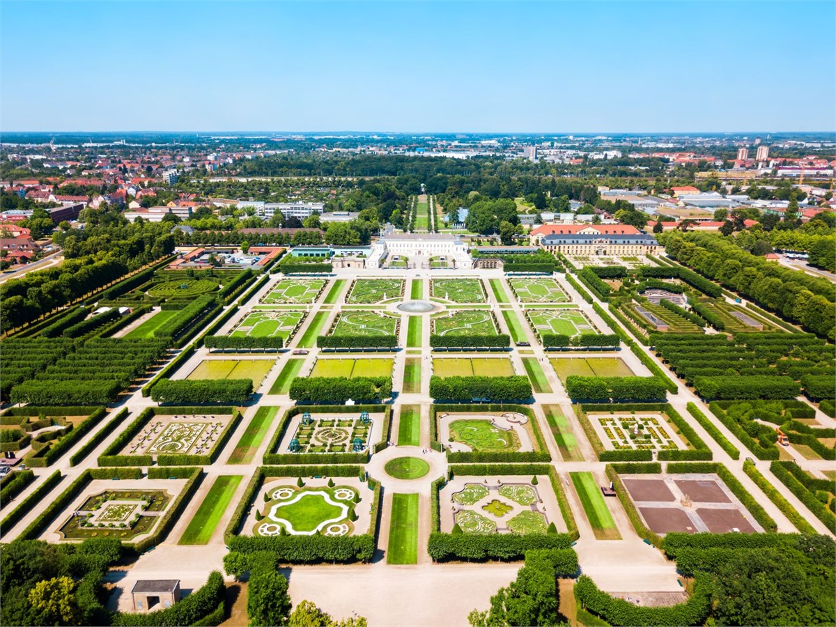 Herrenhausen gardens in Hannover