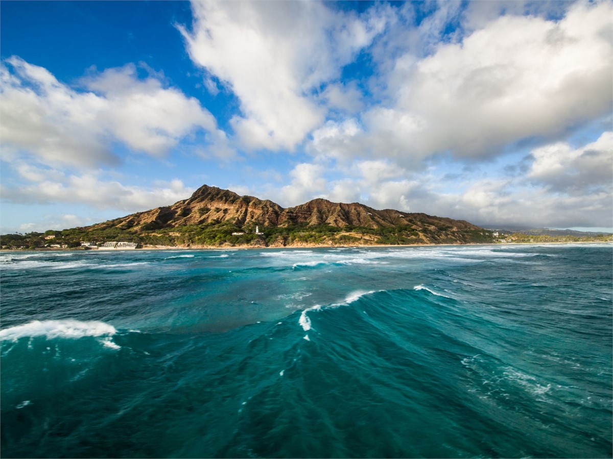 Diamond Head in Haiwaii