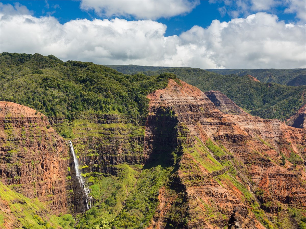 Waimea Canyon in Hawaii