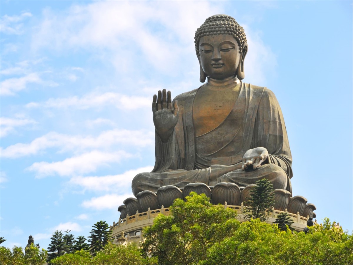 Tian Tan Buddha in Hongkong