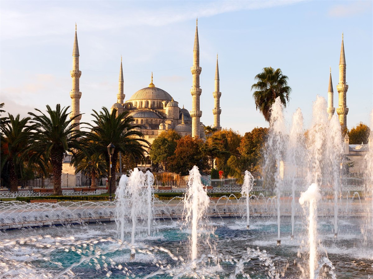 Sultan Ahmed Moschee - Blaue Moschee in Istanbul