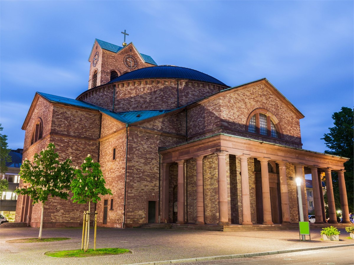 St. Stephan church in Karlsruhe