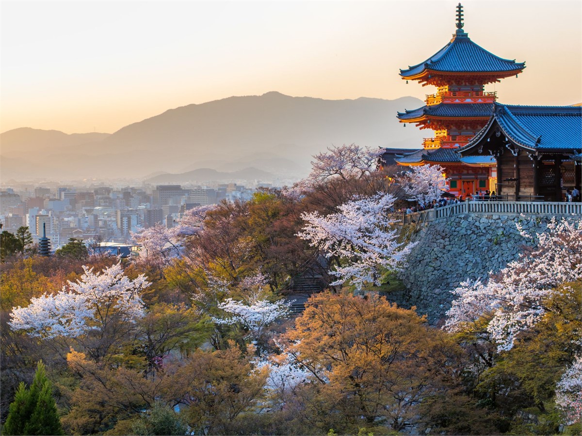 Kiyomizu Dera Temple in Kyoto