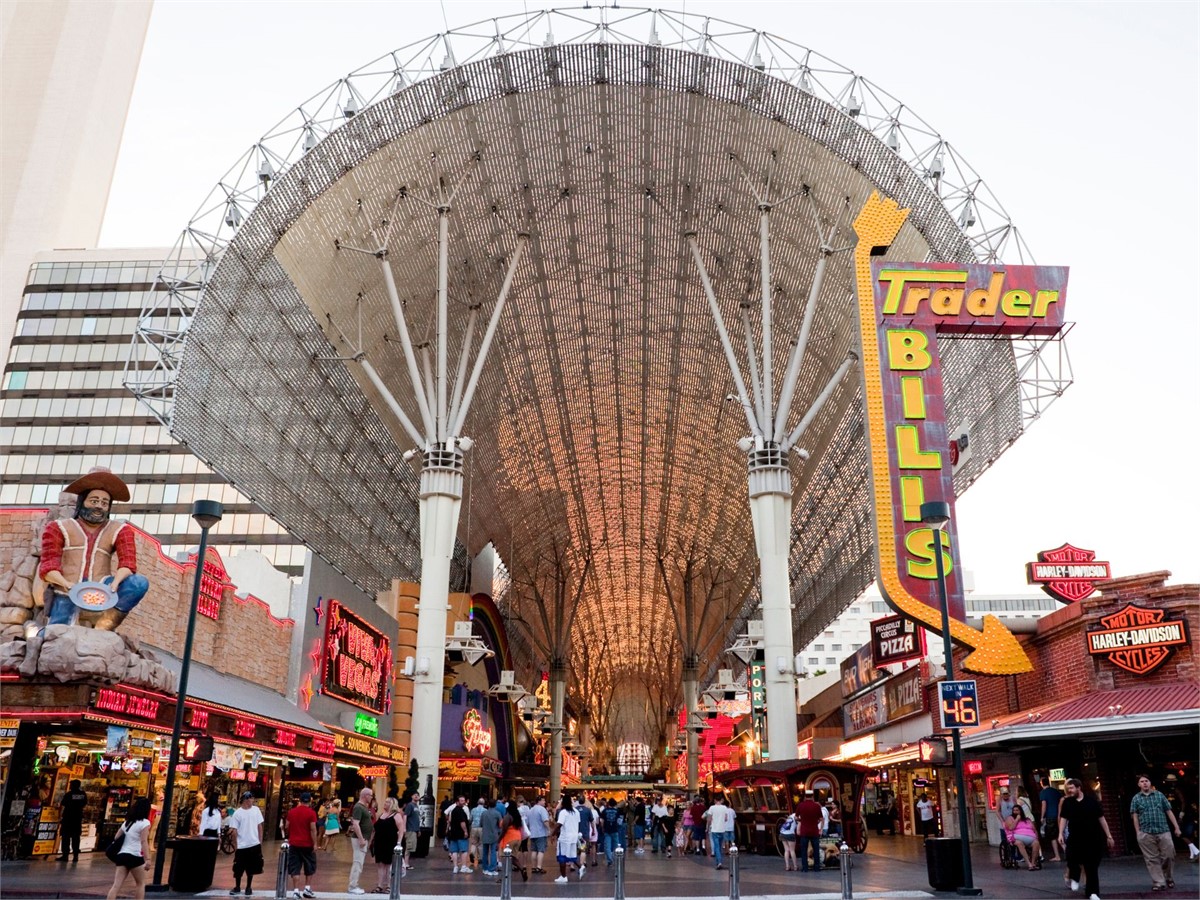 Fremont Street in Las Vegas