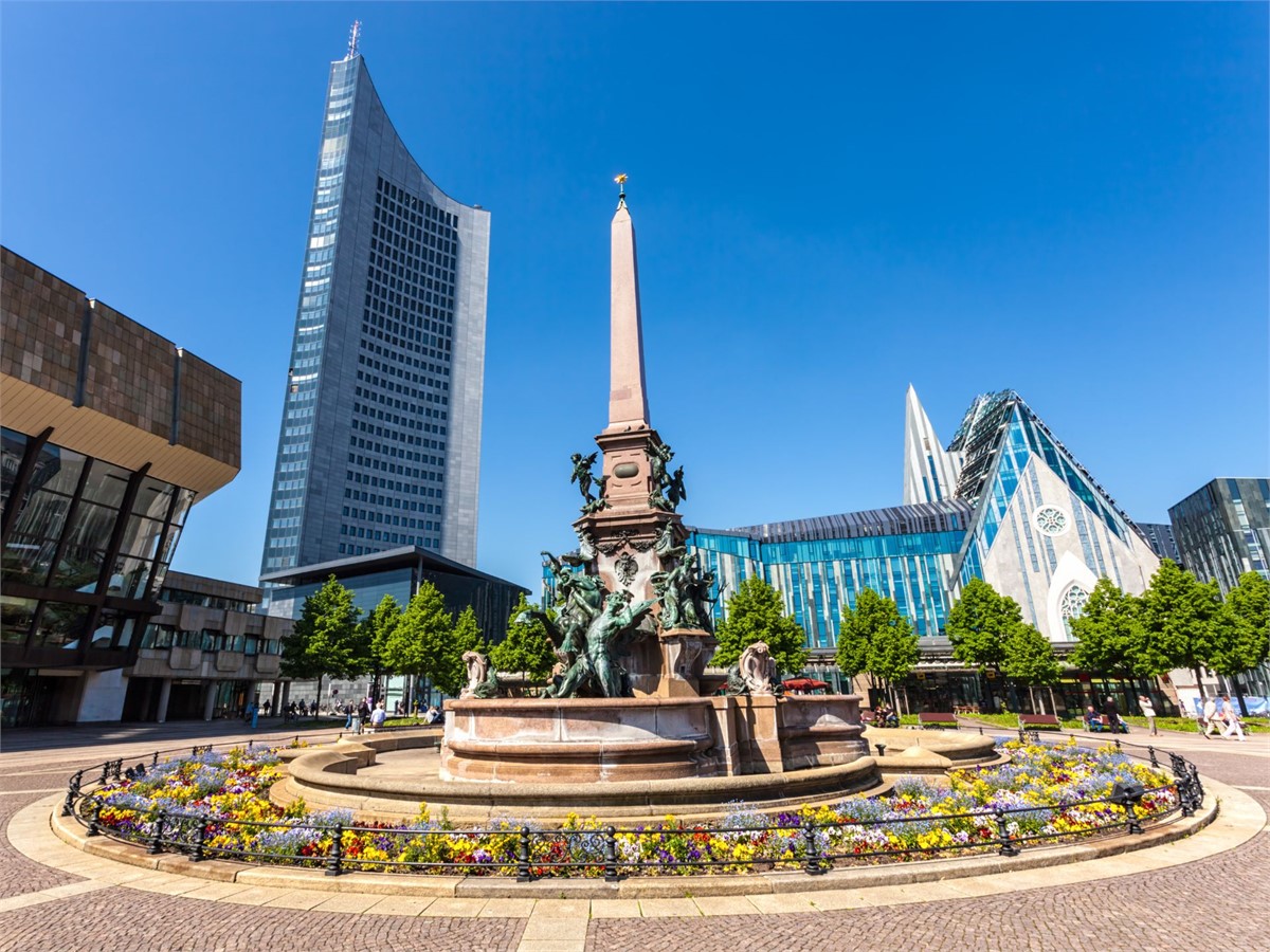 Augustusplatz in Leipzig