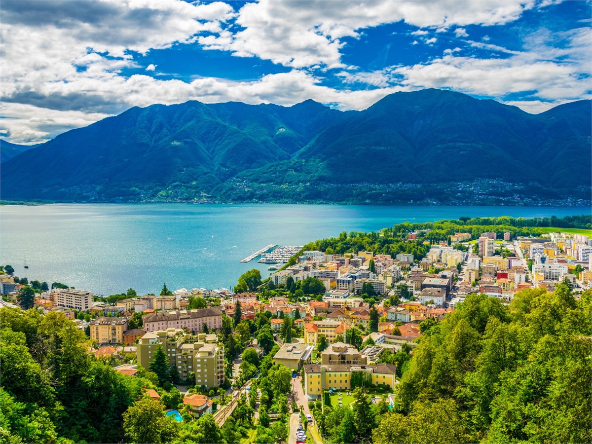 Locarno Arial view