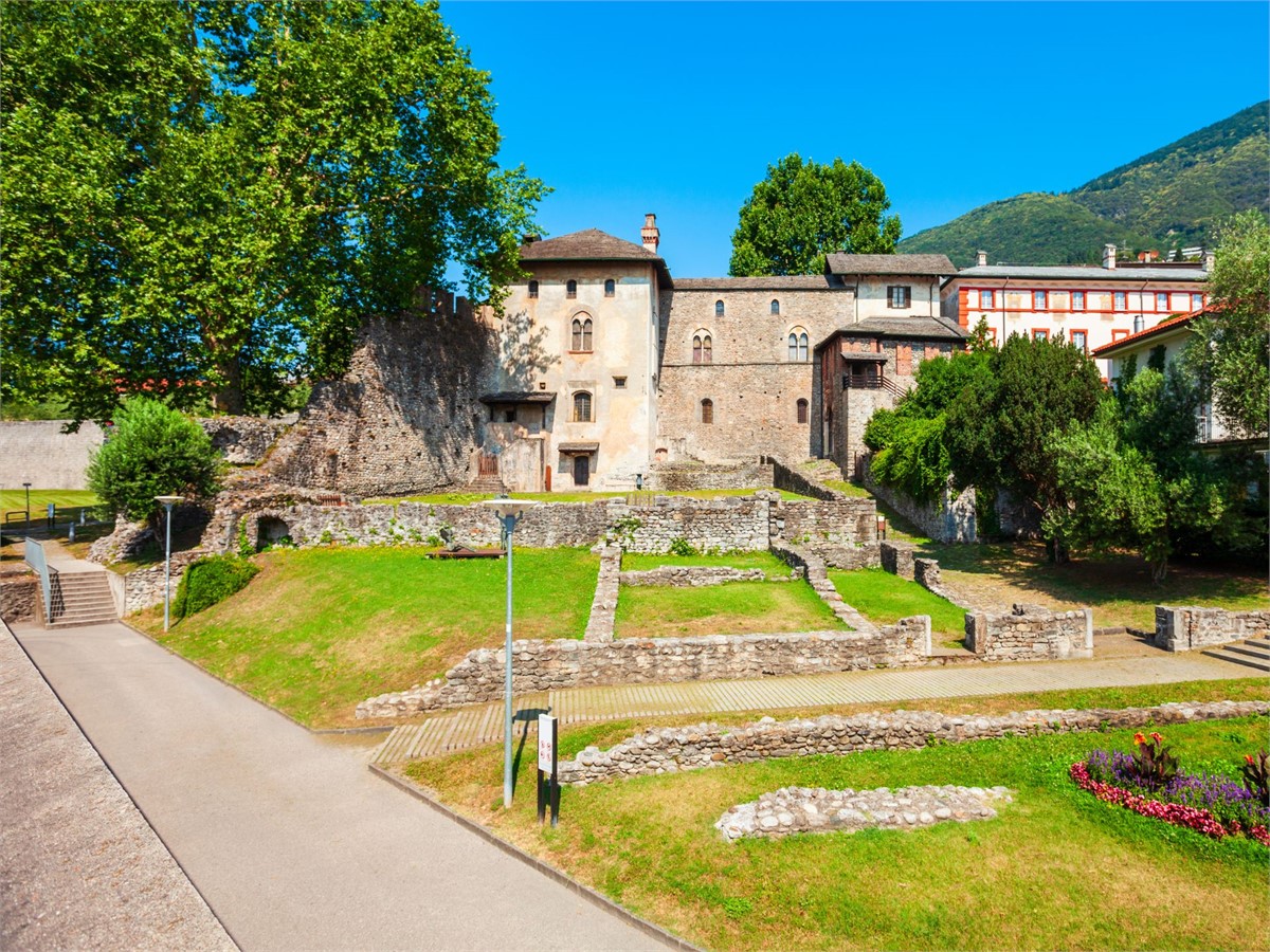 Visconteo Burg in Locarno