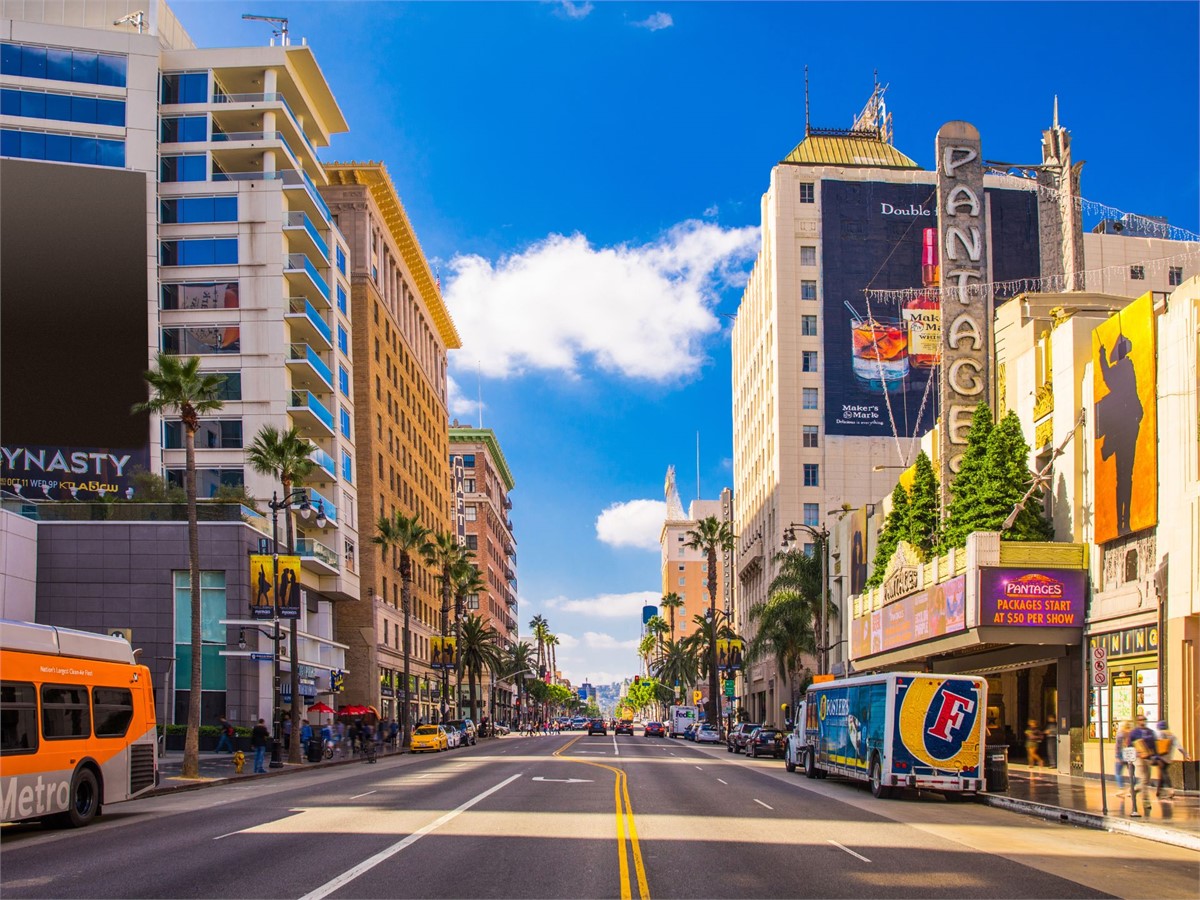 Sunset Boulevard in Los Angeles