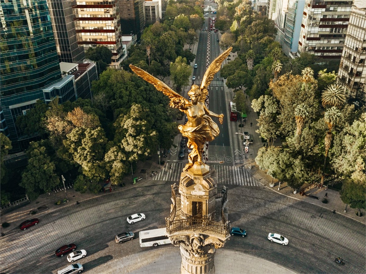 ndependence Monument in Mexico City