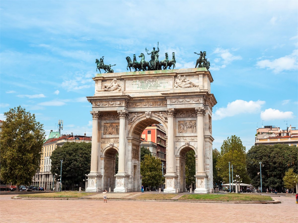 Arco della Pace in Mailand