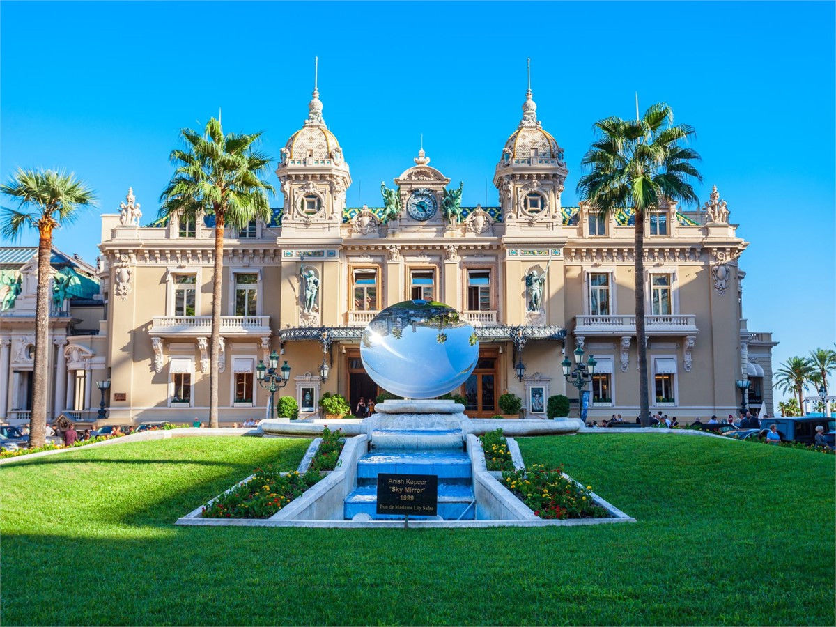 Casino of Monte Carlo in Monaco