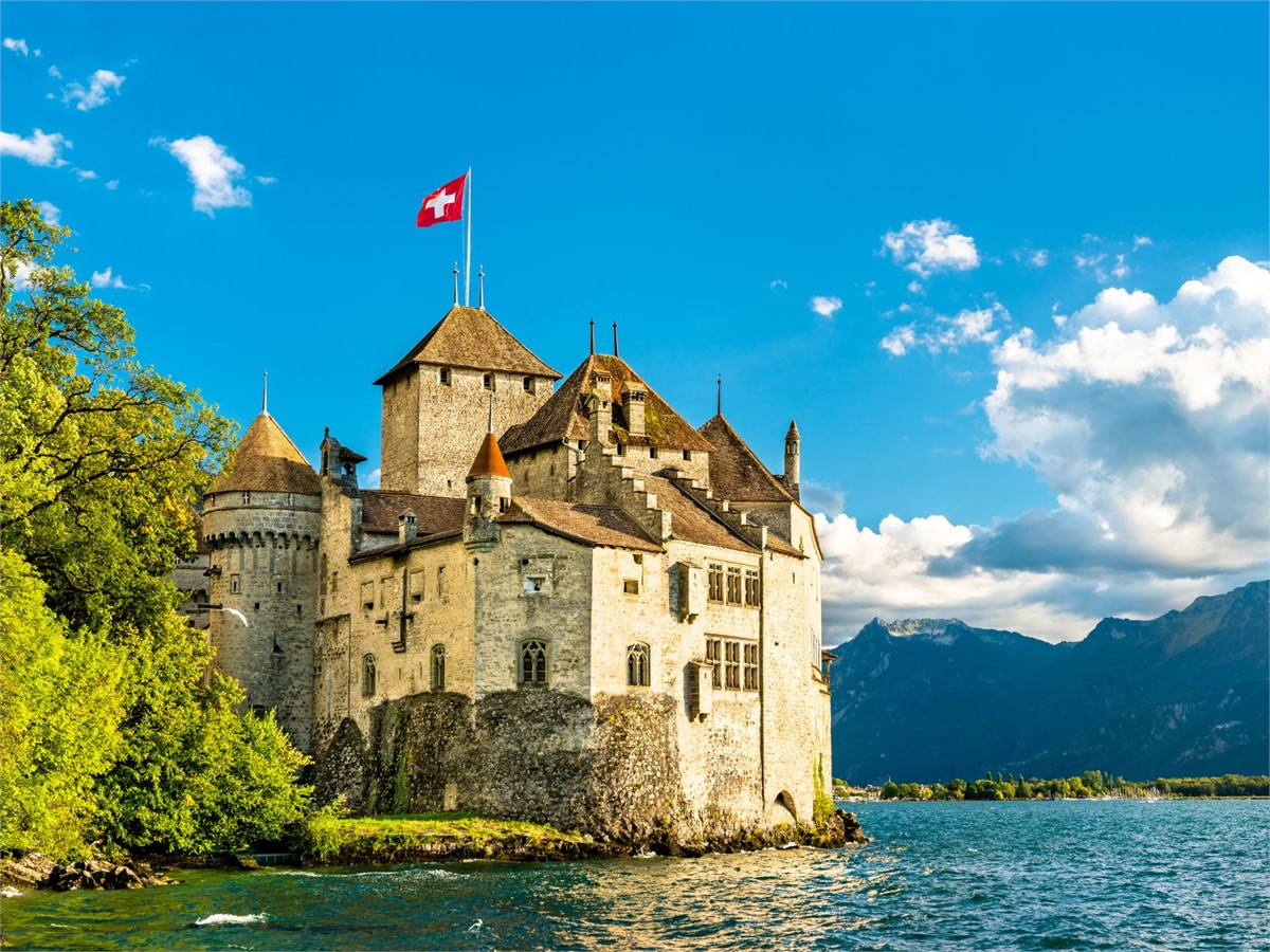Chillon Castle in Montreux