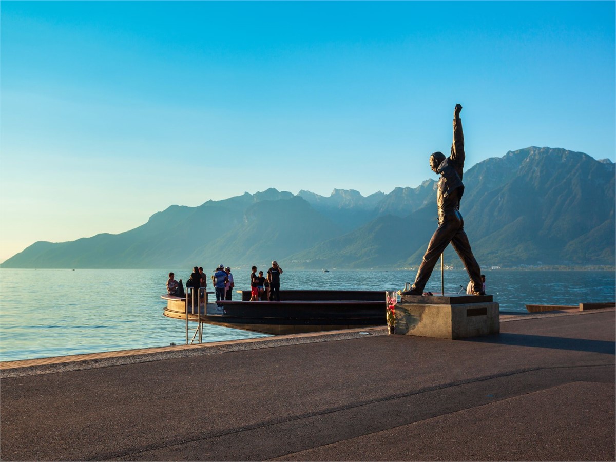 Freddie Mercury Statue in Montreux