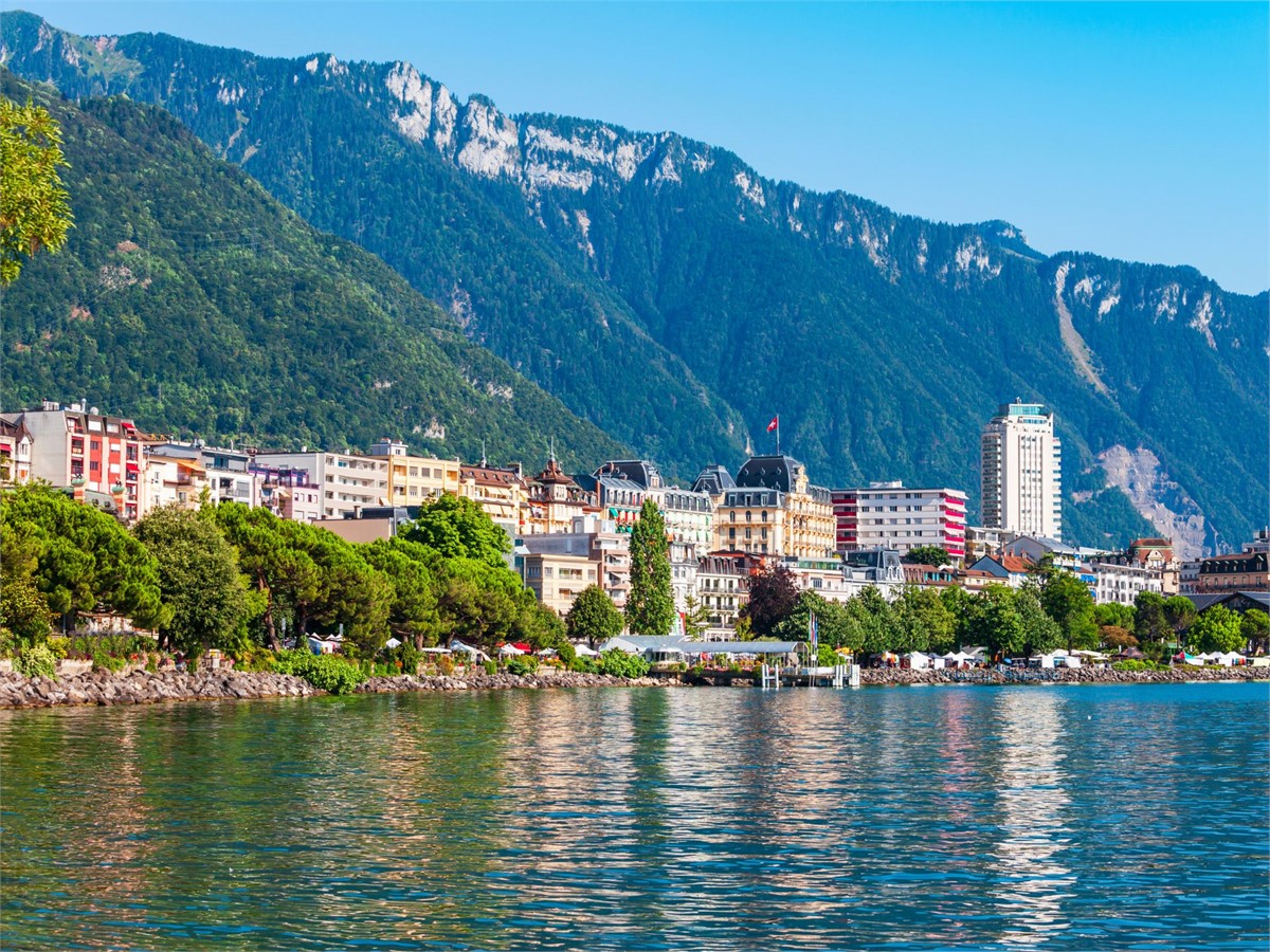 Montreux am Genfersee