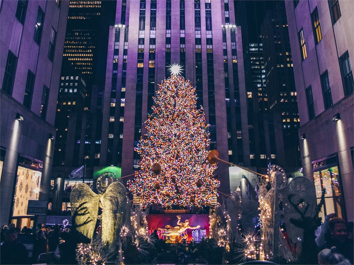 Christmas tree in New York