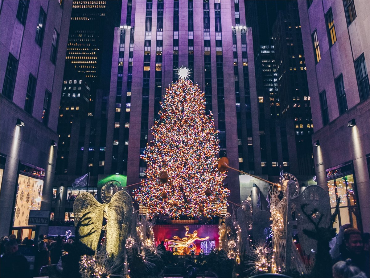 Weihnachtsbaum in New York