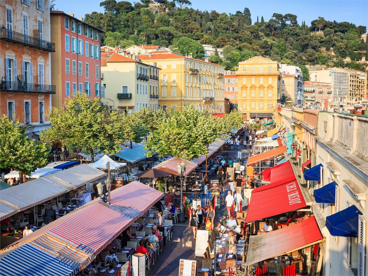Cours Saleya in Nizza