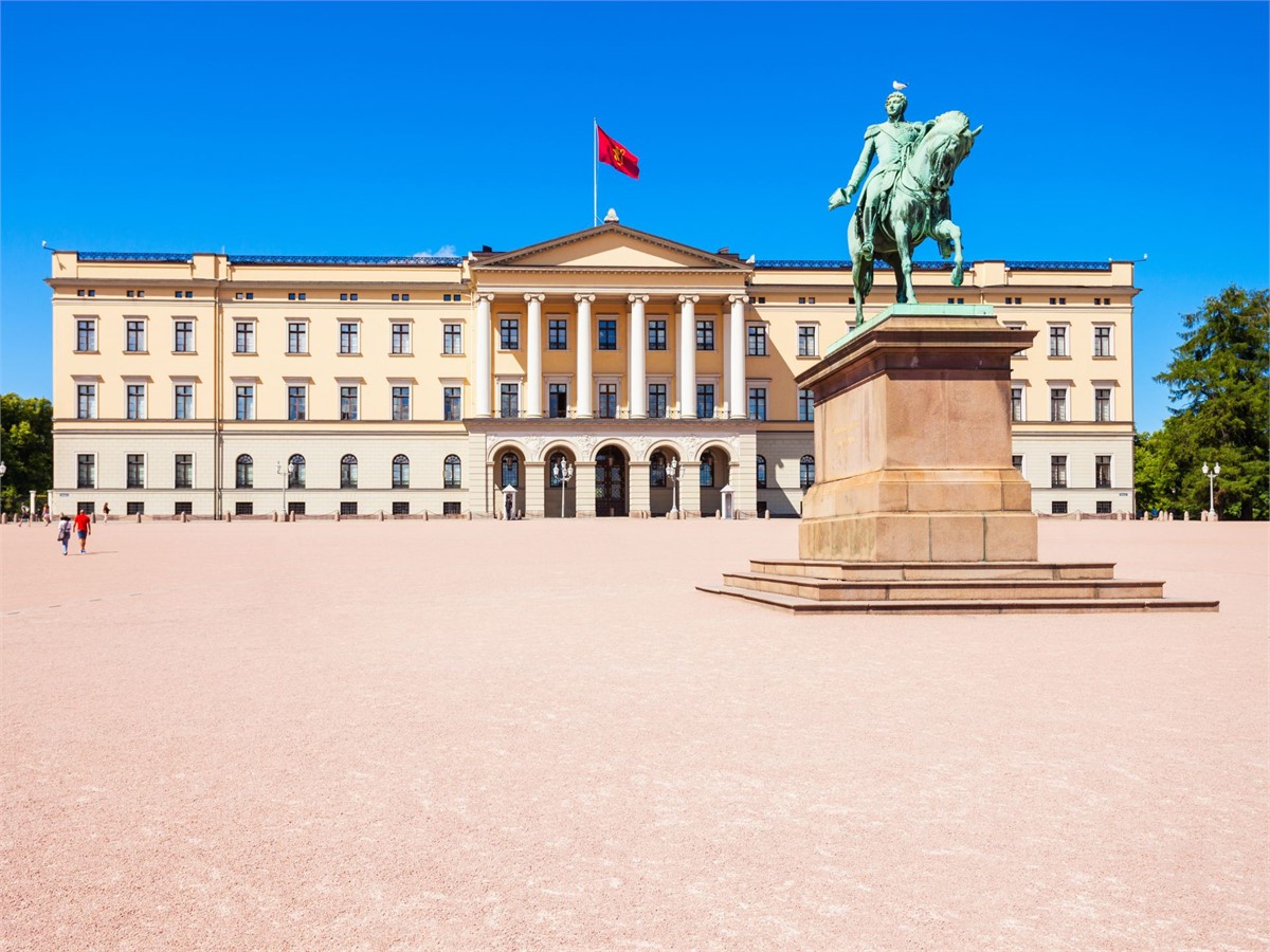 Königliches Schloss in Oslo