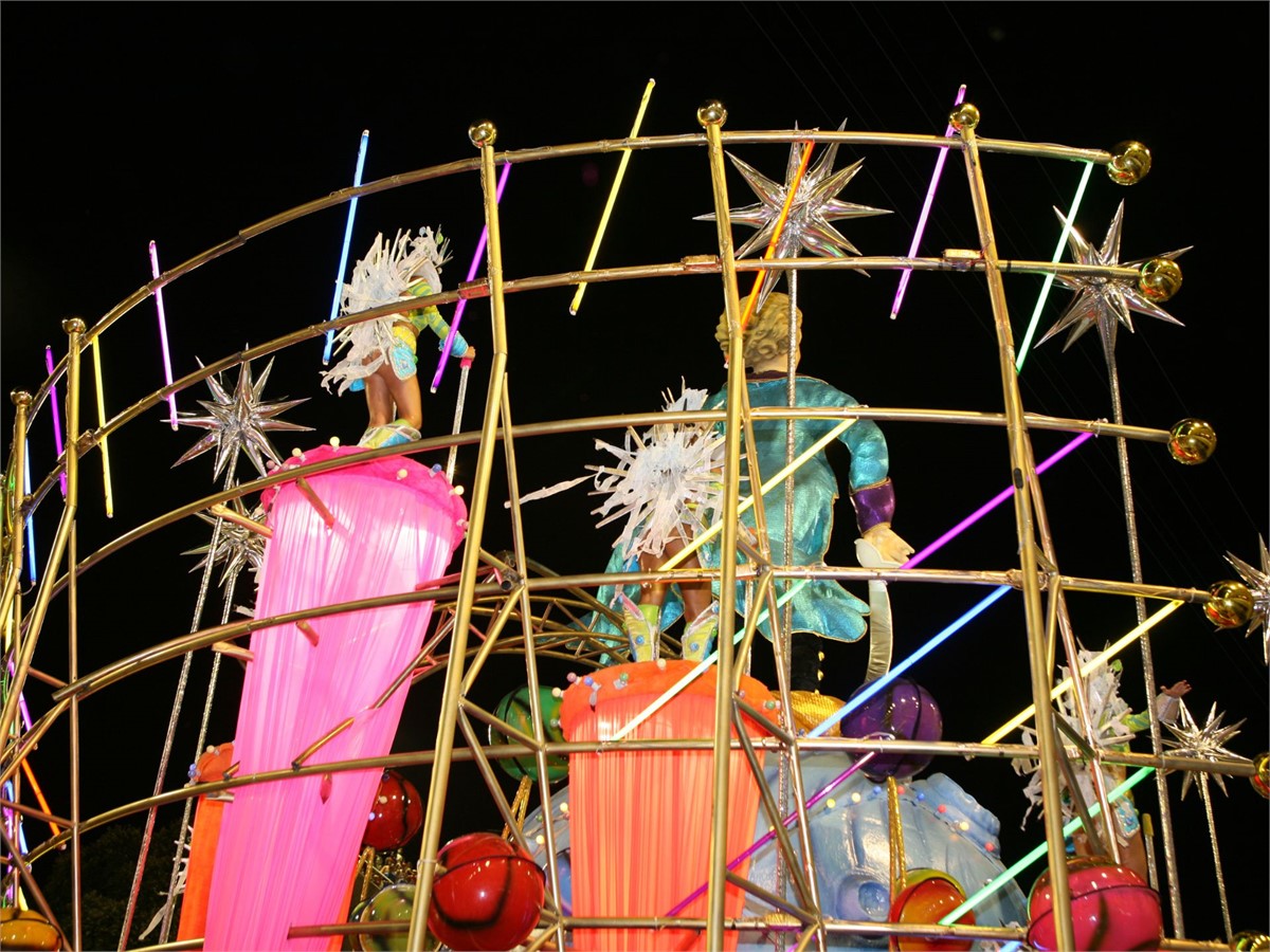 Karneval Parade in Rio de Janeiro