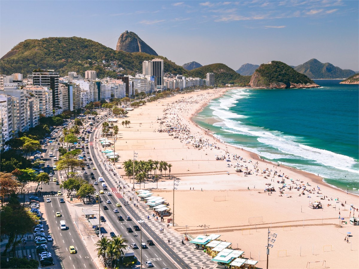 Copacabana in Rio de Janeiro